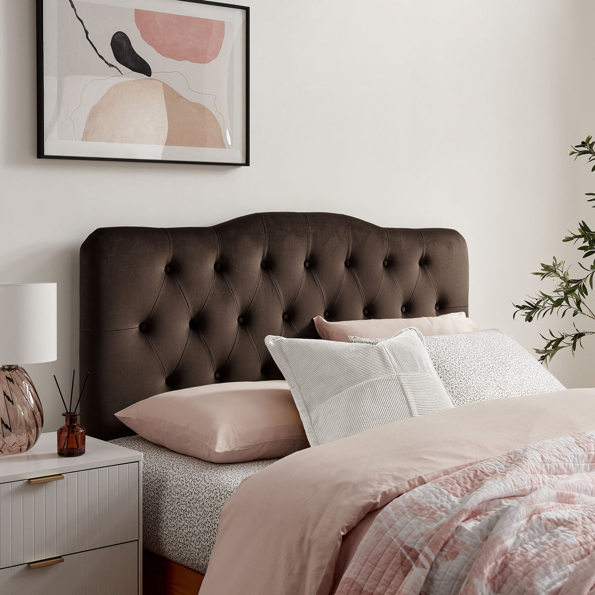 Annabel Stain-Resistant Performance Velvet Full Headboard by Modway