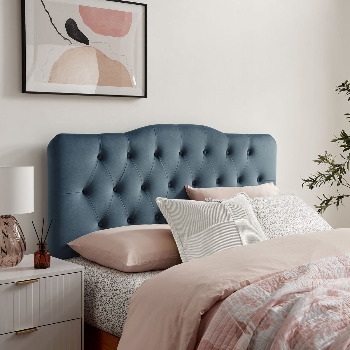 Annabel Stain-Resistant Performance Velvet Queen Headboard by Modway