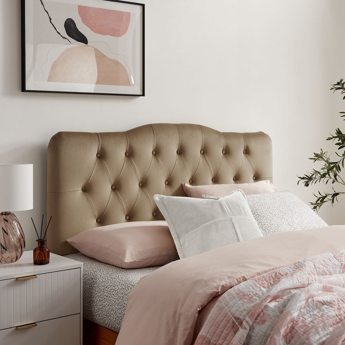 Annabel Stain-Resistant Performance Velvet Queen Headboard by Modway