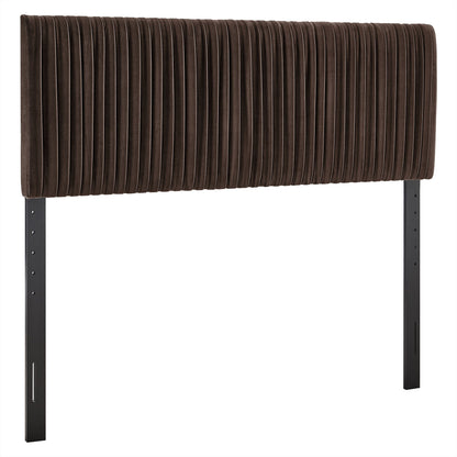Eloise Stain-Resistant Performance Velvet King Headboard by Modway