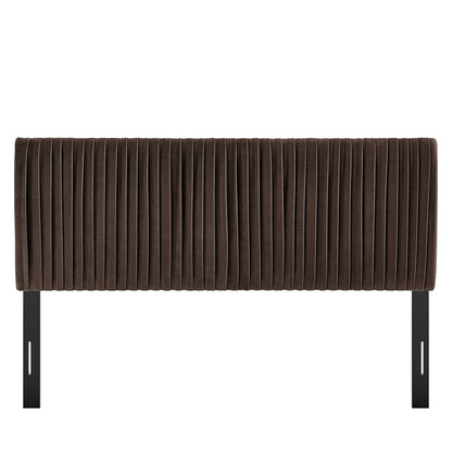 Eloise Stain-Resistant Performance Velvet King Headboard by Modway
