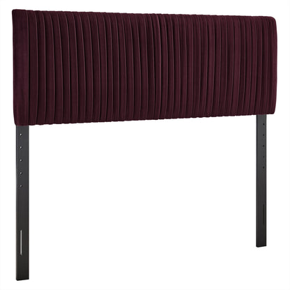 Eloise Stain-Resistant Performance Velvet King Headboard by Modway