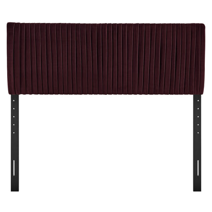 Eloise Stain-Resistant Performance Velvet King Headboard by Modway