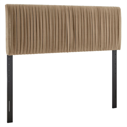 Eloise Stain-Resistant Performance Velvet King Headboard by Modway