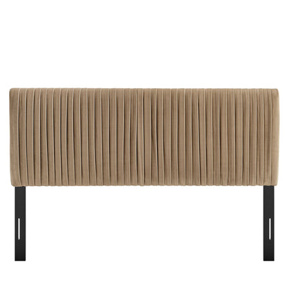 Eloise Stain-Resistant Performance Velvet King Headboard by Modway