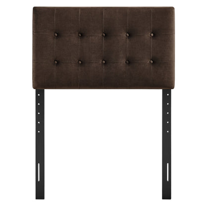 Emily Stain-Resistant Performance Velvet Twin Size Headboard by Modway