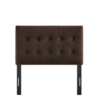Emily Stain-Resistant Performance Velvet Twin Size Headboard by Modway