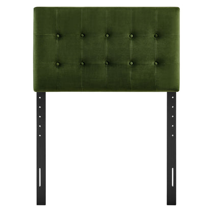 Emily Stain-Resistant Performance Velvet Twin Size Headboard by Modway