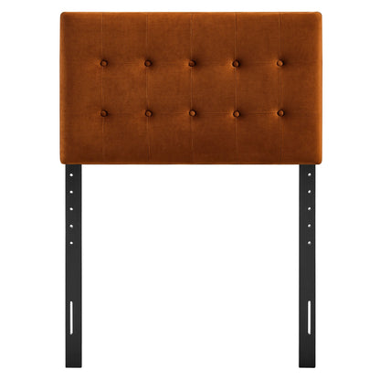 Emily Stain-Resistant Performance Velvet Twin Size Headboard by Modway