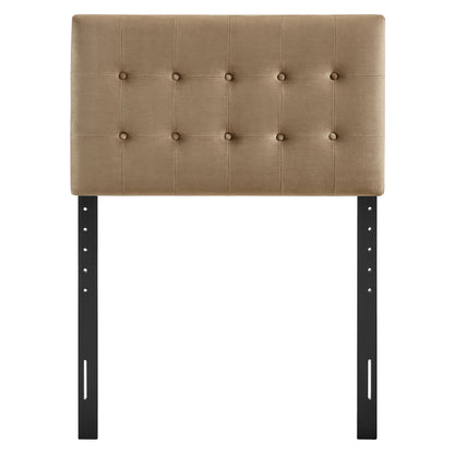 Emily Stain-Resistant Performance Velvet Twin Size Headboard by Modway