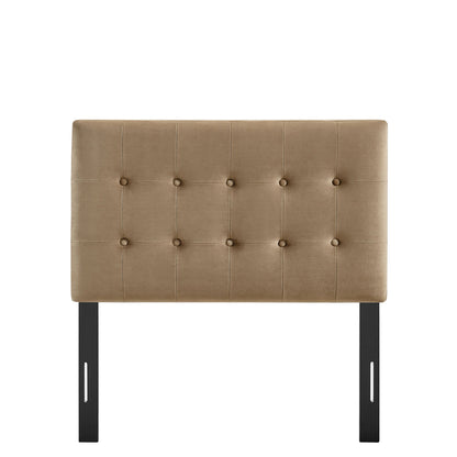 Emily Stain-Resistant Performance Velvet Twin Size Headboard by Modway