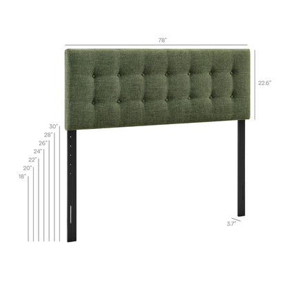 Emily Fabric Upholstered King Size Headboard by Modway