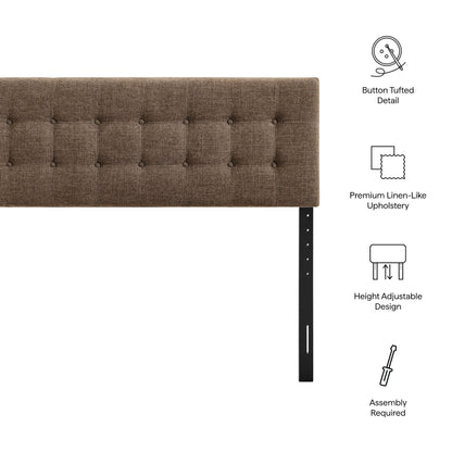 Emily Fabric Upholstered King Size Headboard by Modway