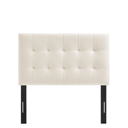 Lily Stain-Resistant Performance Velvet Twin Size Headboard by Modway