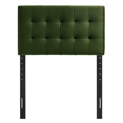 Lily Stain-Resistant Performance Velvet Twin Size Headboard by Modway