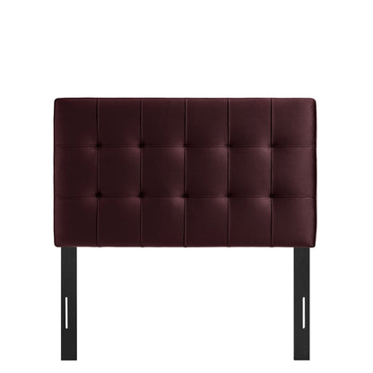 Lily Stain-Resistant Performance Velvet Twin Size Headboard by Modway