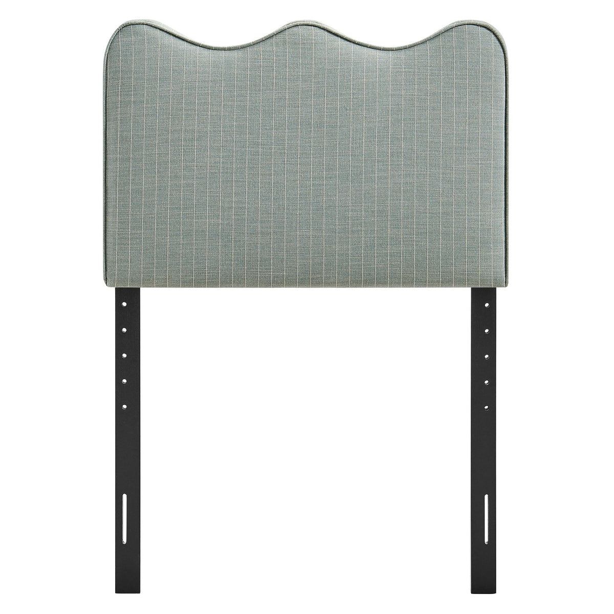 Athena Striped Fabric Upholstered Twin Size Headboard by Modway