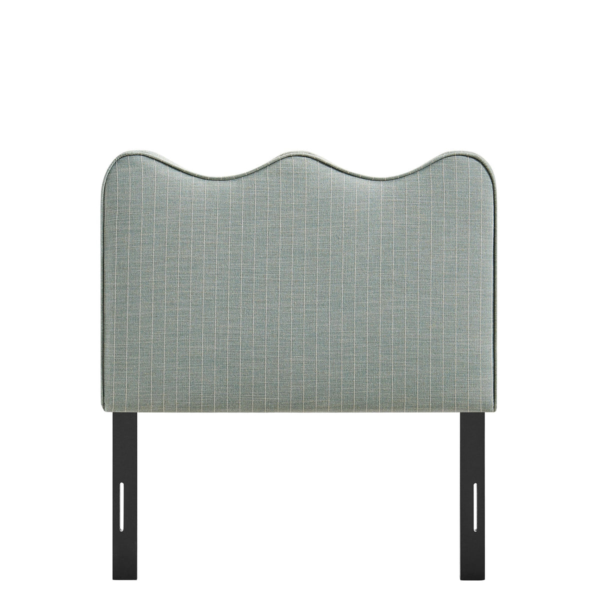 Athena Striped Fabric Upholstered Twin Size Headboard by Modway