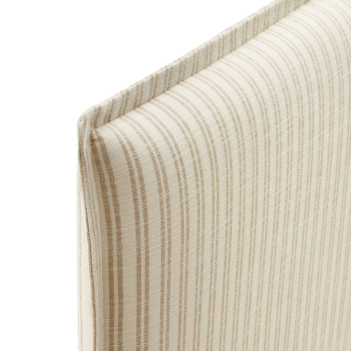 Camille Striped Linen Blend Twin Size Headboard by Modway