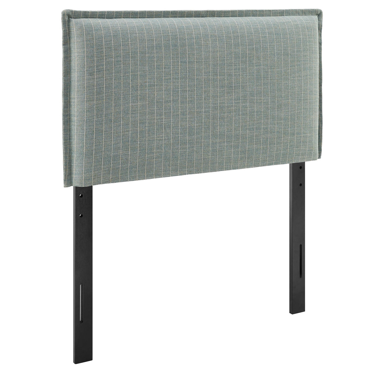 Camille Striped Linen Blend Twin Size Headboard by Modway
