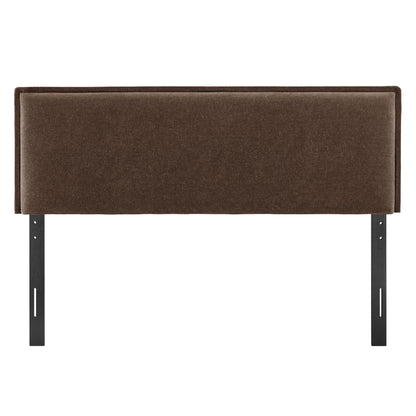 Camille Upholstered Linen Blend Full Size Headboard by Modway