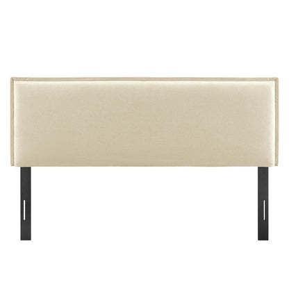 Camille Upholstered Linen Blend Full Size Headboard by Modway