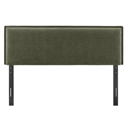 Camille Upholstered Linen Blend Full Size Headboard by Modway