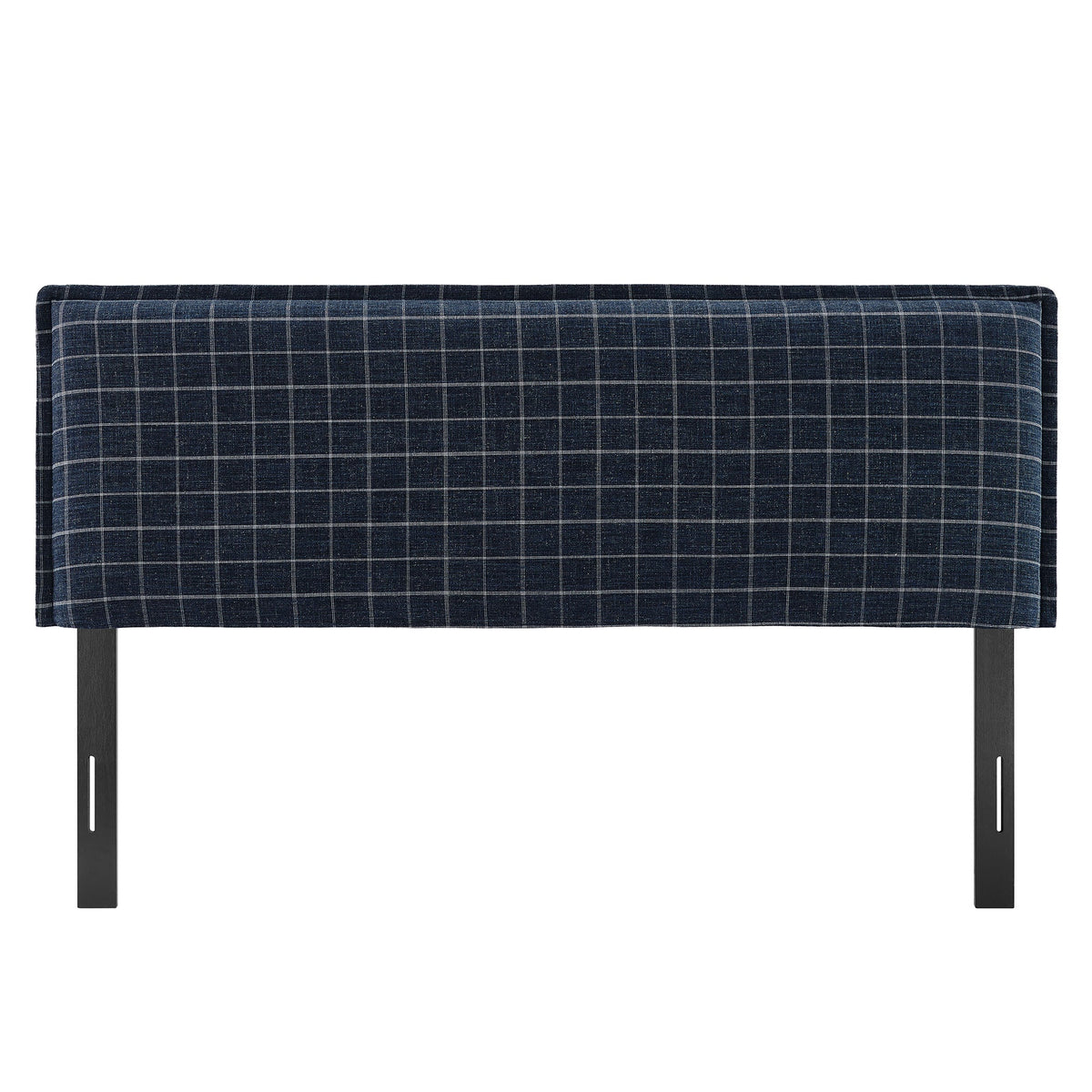 Camille Checkered Linen Blend Full Size Headboard by Modway