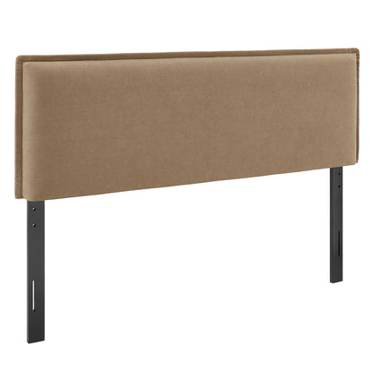 Camille Upholstered Linen Blend Queen Size Headboard by Modway