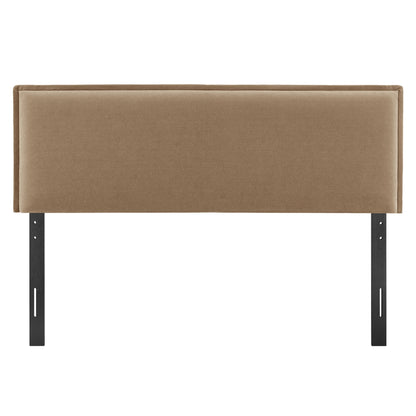 Camille Upholstered Linen Blend Queen Size Headboard by Modway