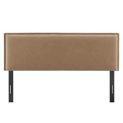 Camille Upholstered Linen Blend Queen Size Headboard by Modway