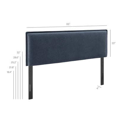 Camille Upholstered Linen Blend Queen Size Headboard by Modway