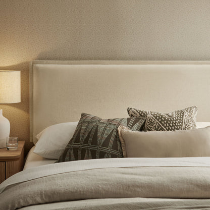 Camille Upholstered Linen Blend Queen Size Headboard by Modway