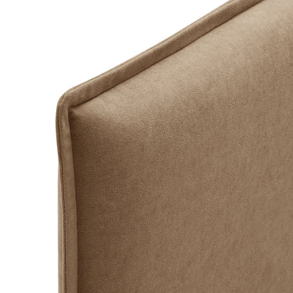 Camille Upholstered Linen Blend King Size Headboard by Modway