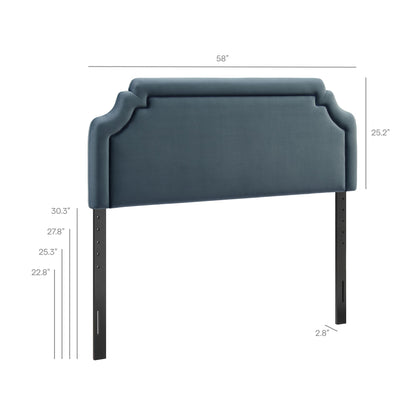Magnolia Stain-Resistant Performance Velvet Full Size Headboard by Modway