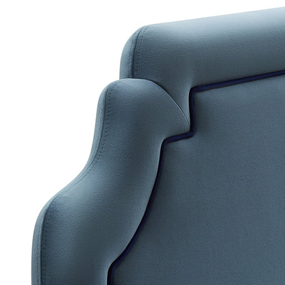 Magnolia Stain-Resistant Performance Velvet Queen Size Headboard by Modway