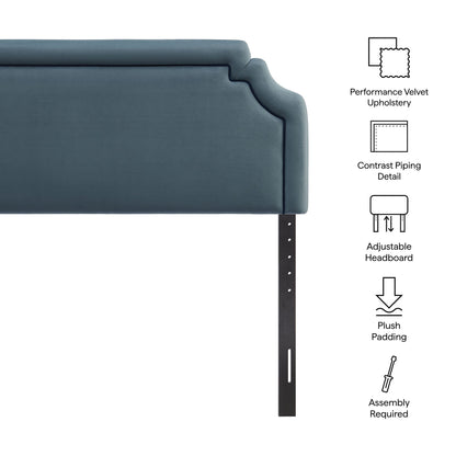 Magnolia Stain-Resistant Performance Velvet Queen Size Headboard by Modway