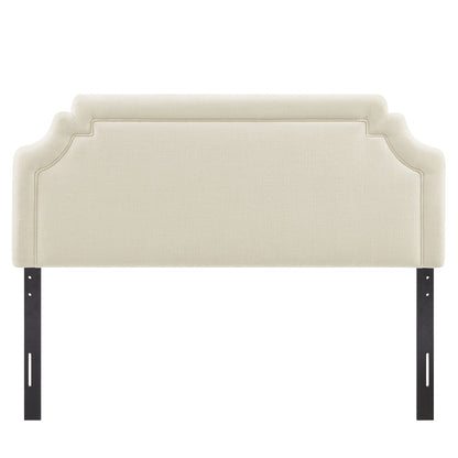 Magnolia Upholstered Fabric Queen Size Headboard by Modway