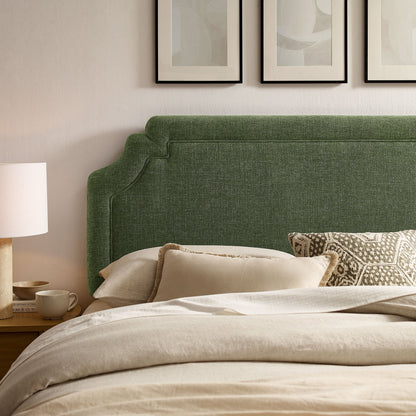 Magnolia Upholstered Fabric Queen Size Headboard by Modway