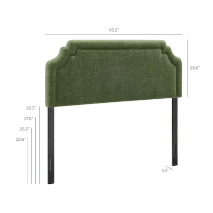 Magnolia Upholstered Fabric Queen Size Headboard by Modway