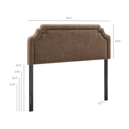 Magnolia Upholstered Fabric Queen Size Headboard by Modway