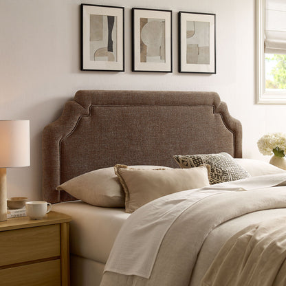 Magnolia Upholstered Fabric King Size Headboard by Modway