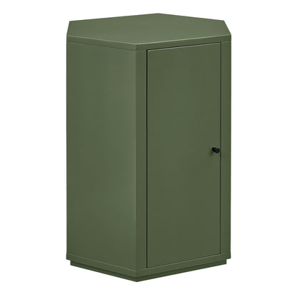 Kade Faceted Semi-Gloss Side Table by Modway