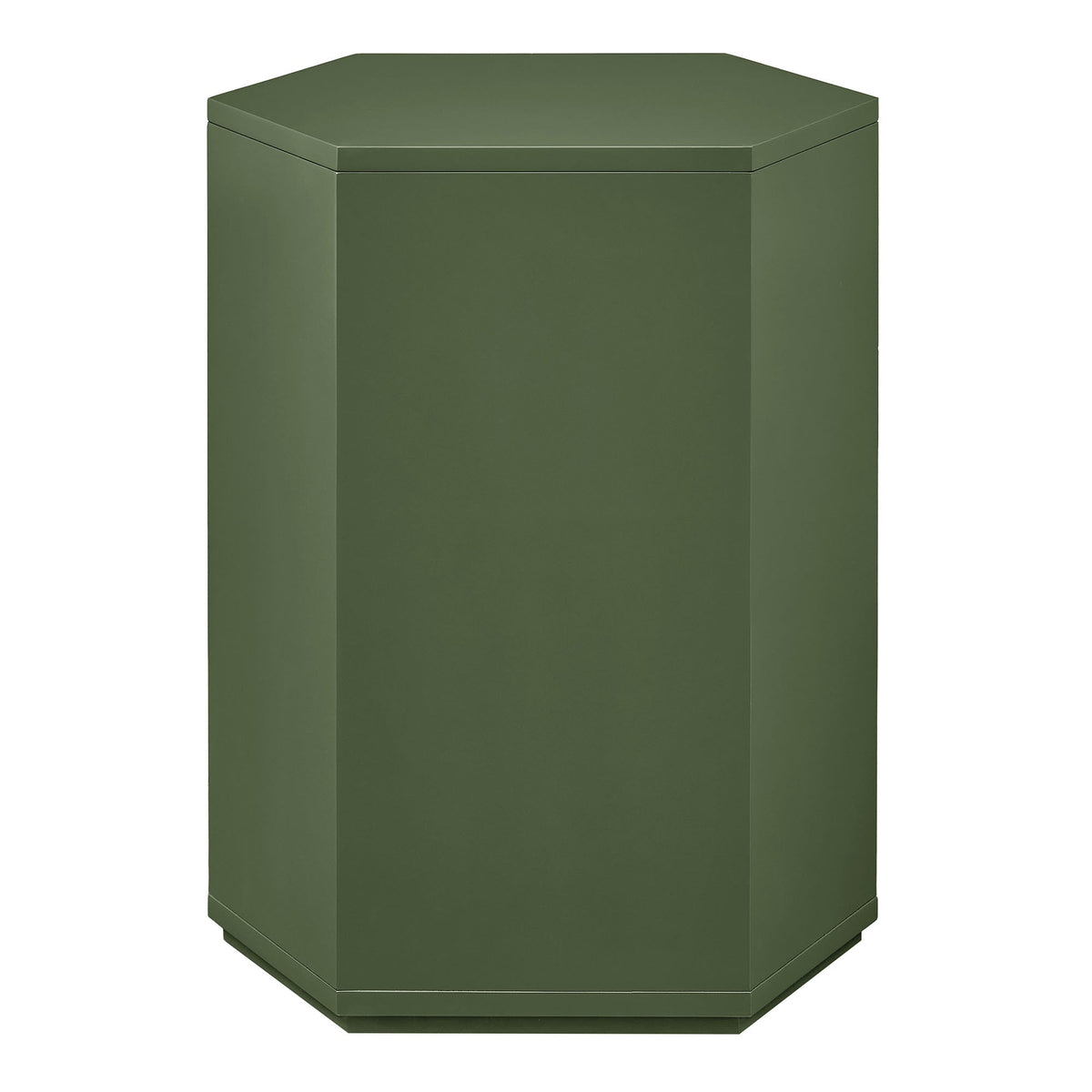 Kade Faceted Semi-Gloss Side Table by Modway
