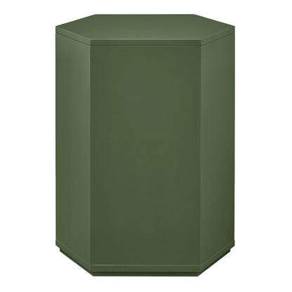 Kade Faceted Semi-Gloss Side Table by Modway