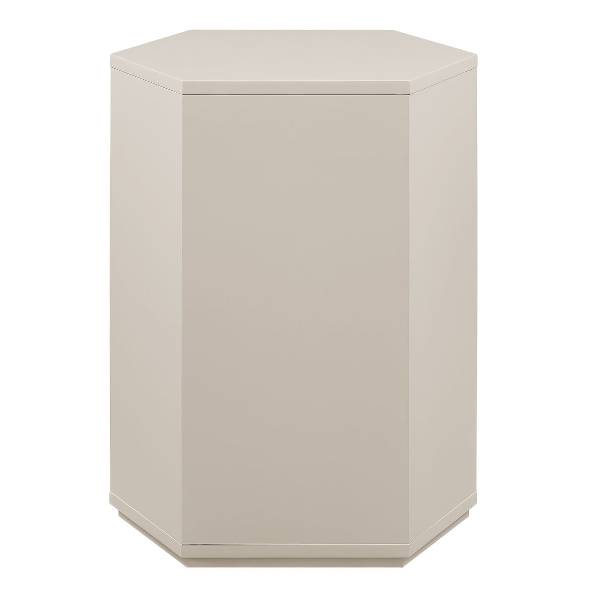 Kade Faceted Semi-Gloss Side Table by Modway