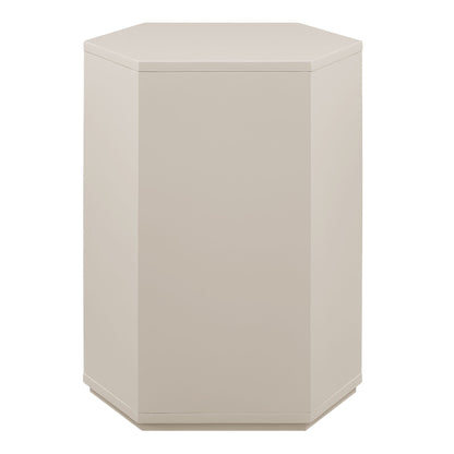 Kade Faceted Semi-Gloss Side Table by Modway