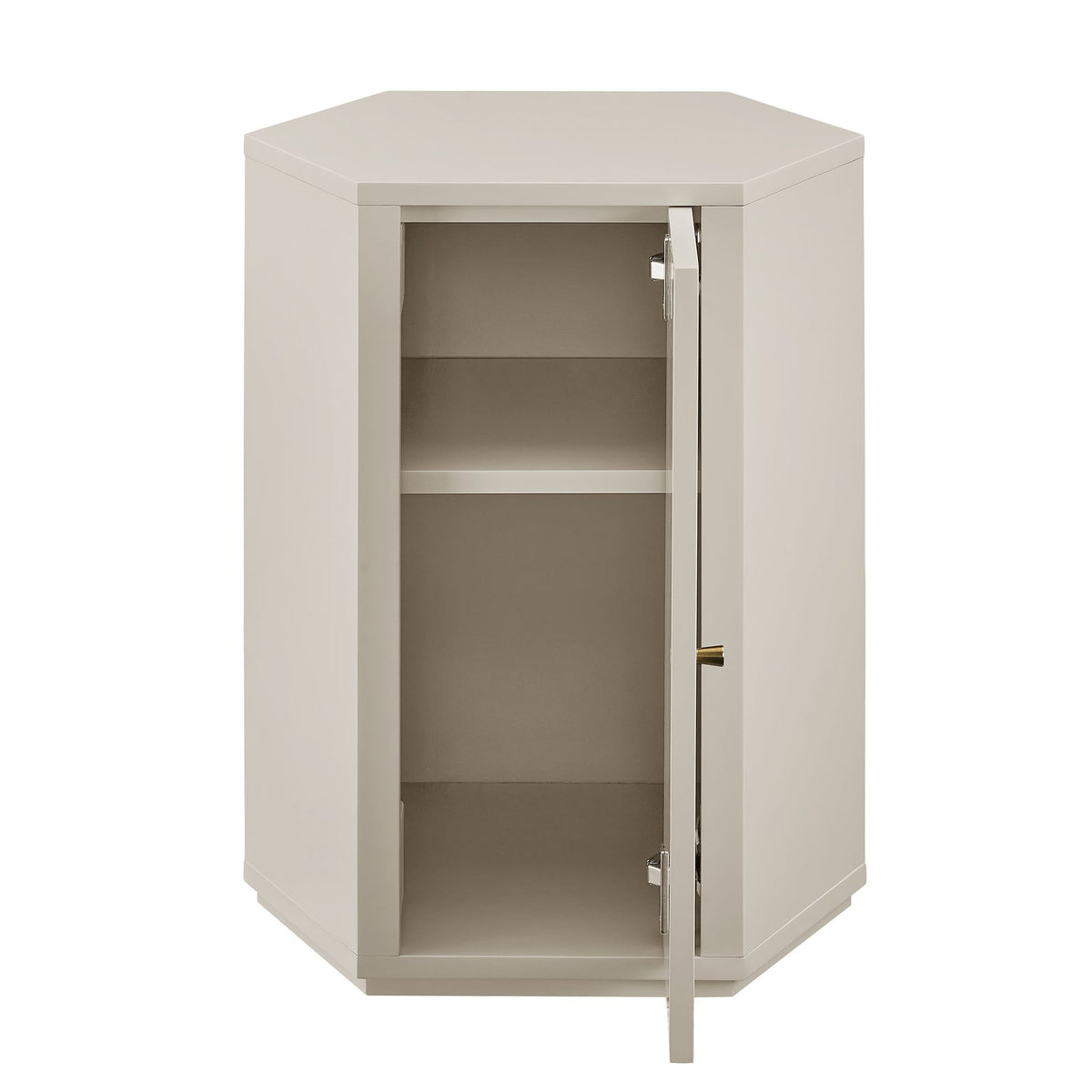 Kade Faceted Semi-Gloss Side Table by Modway