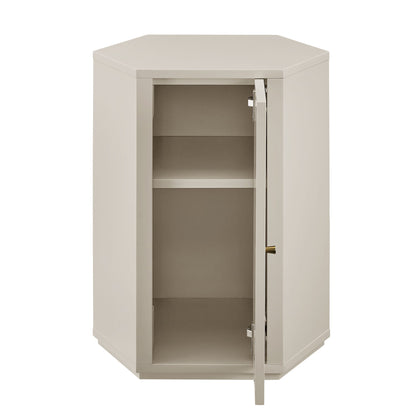 Kade Faceted Semi-Gloss Side Table by Modway