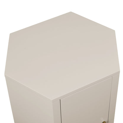 Kade Faceted Semi-Gloss Side Table by Modway